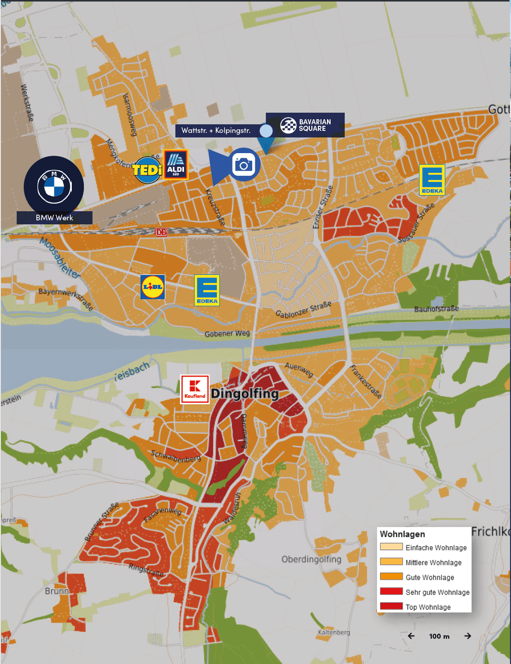 Kapitalanlage in Dingolfing – Wattstraße & Kolpingstraße – Objektbild
