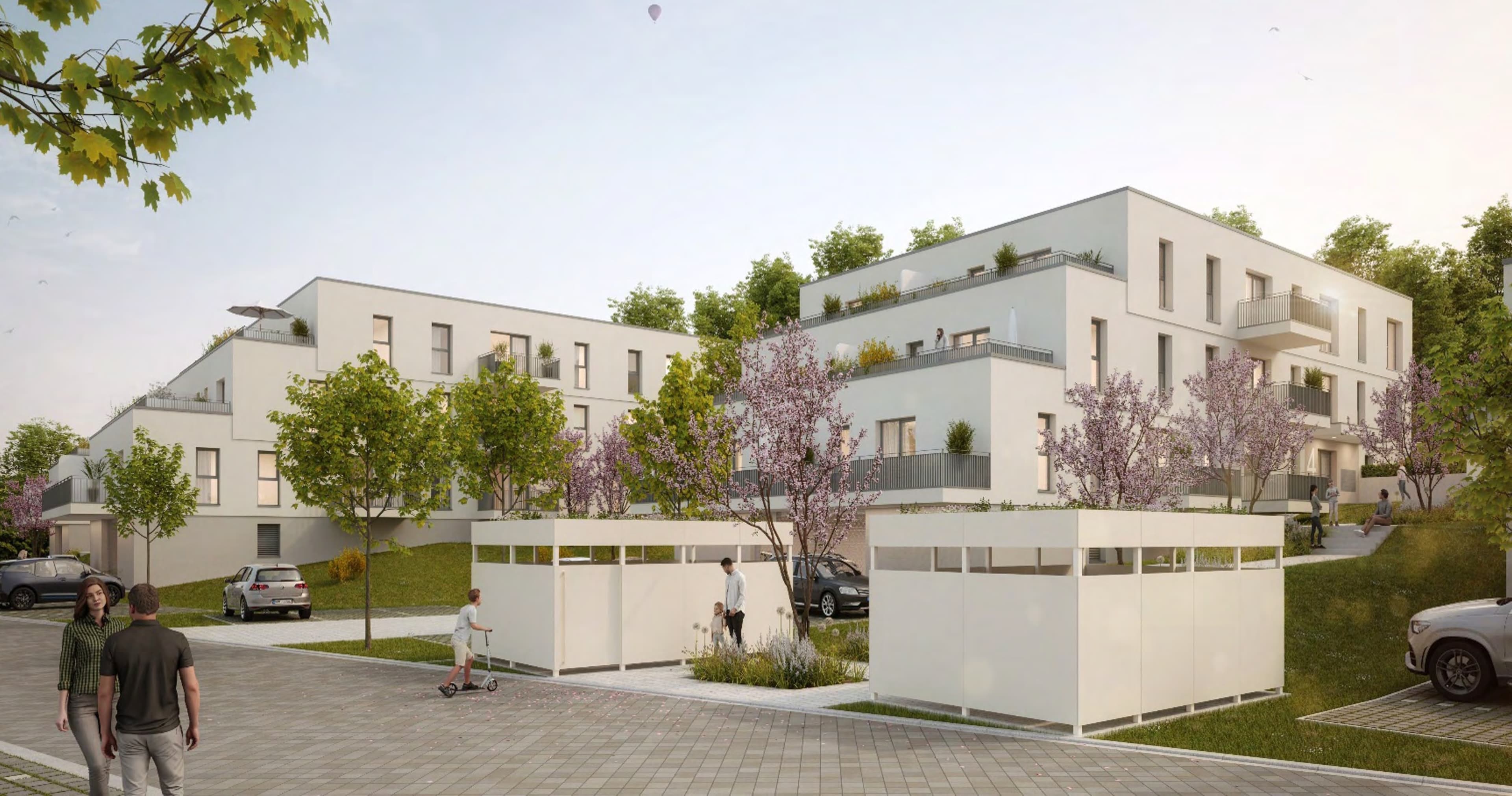 Kapitalanlage in Bad Kreuznach - Humperdinck Park (Baufeld A) – Objektansicht