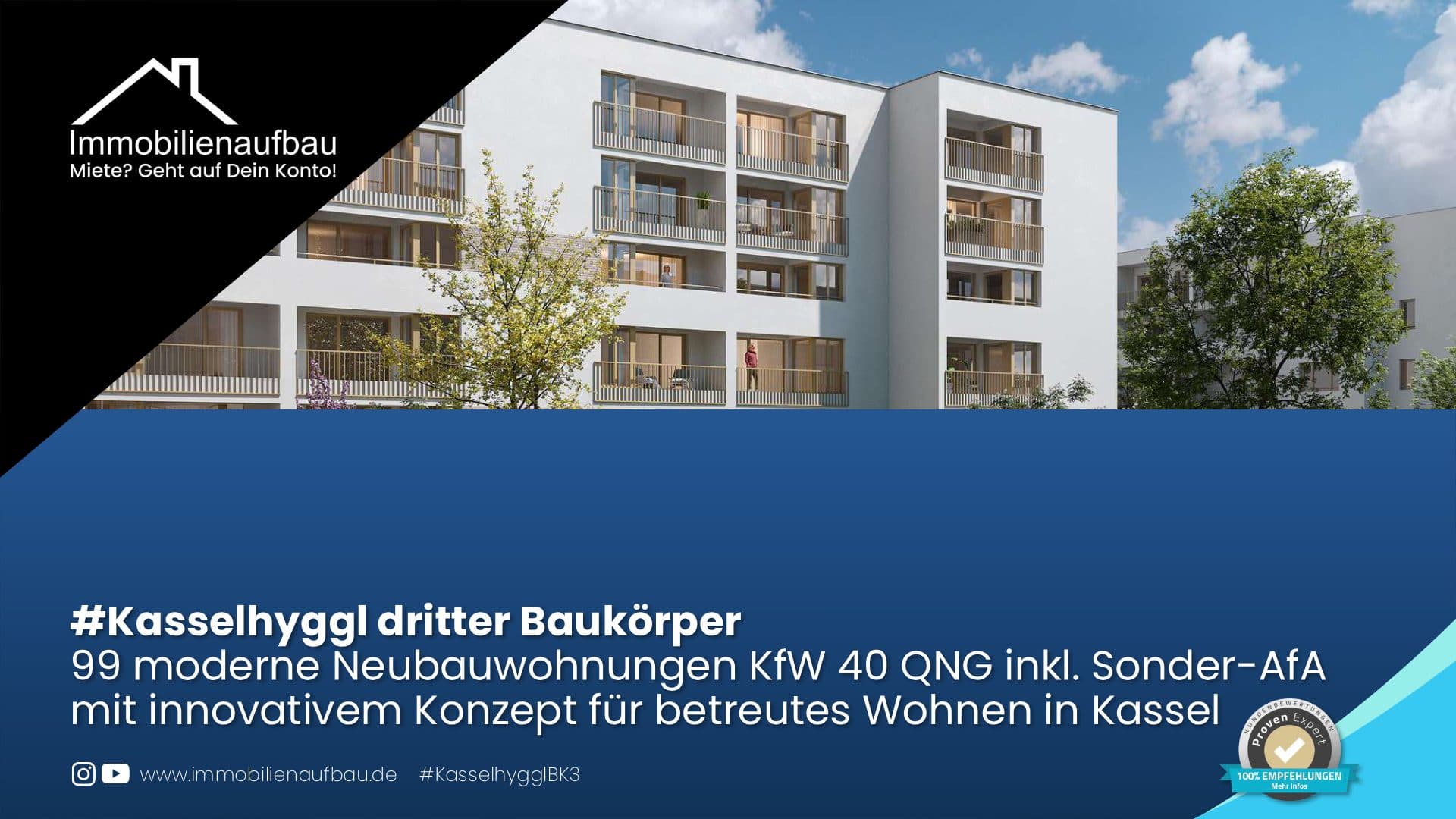 Kapitalanlage in Kassel - hyggl Quartier Bosestraße – Objektbild