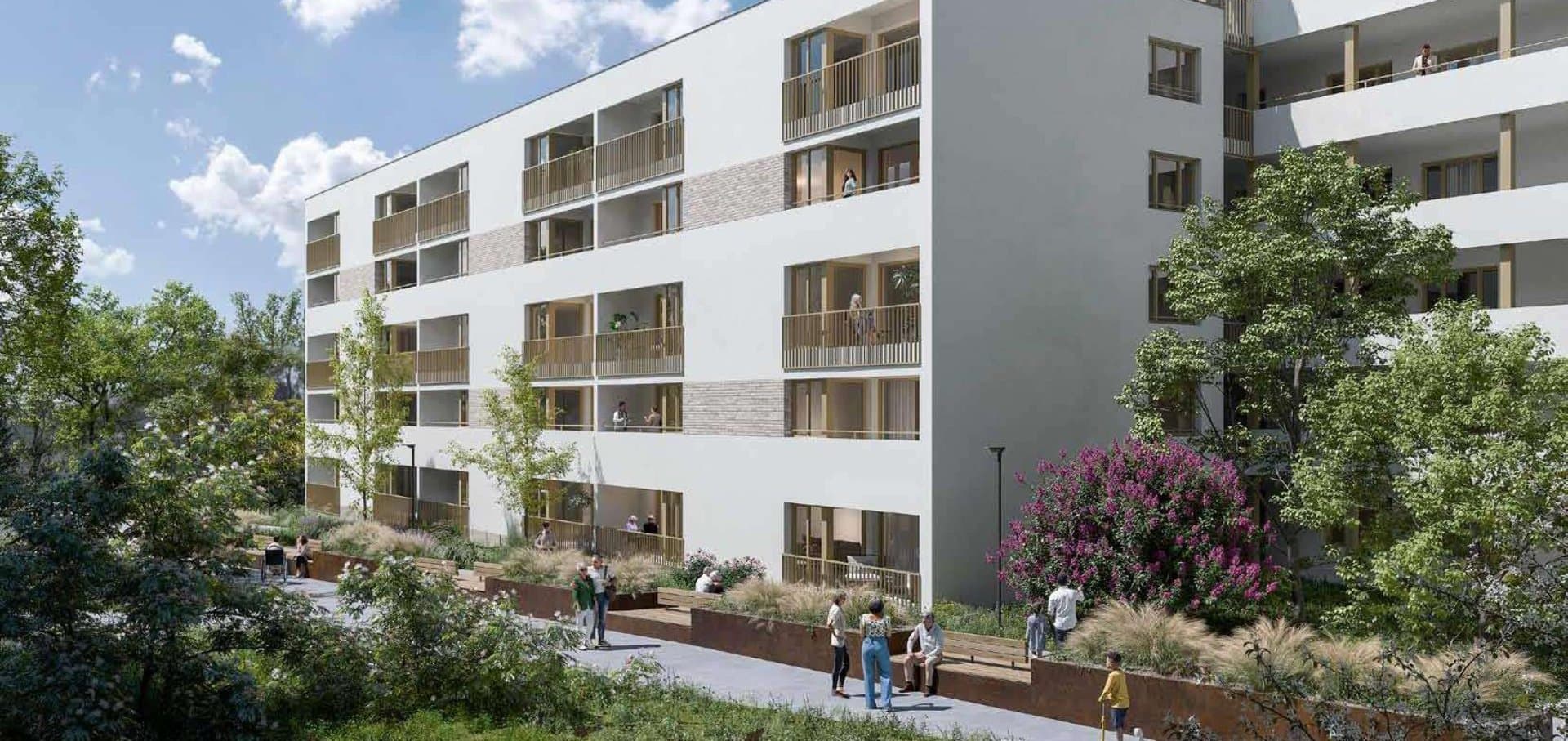 Kapitalanlage in Kassel - hyggl Quartier Bosestraße – Objektansicht