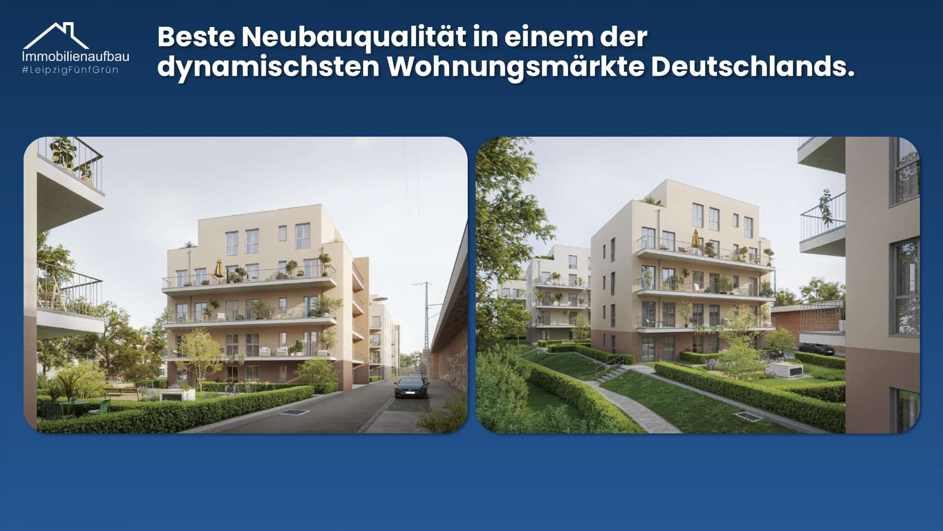 Kapitalanlage in Leipzig - Quartier FünfGrün – Objektbild