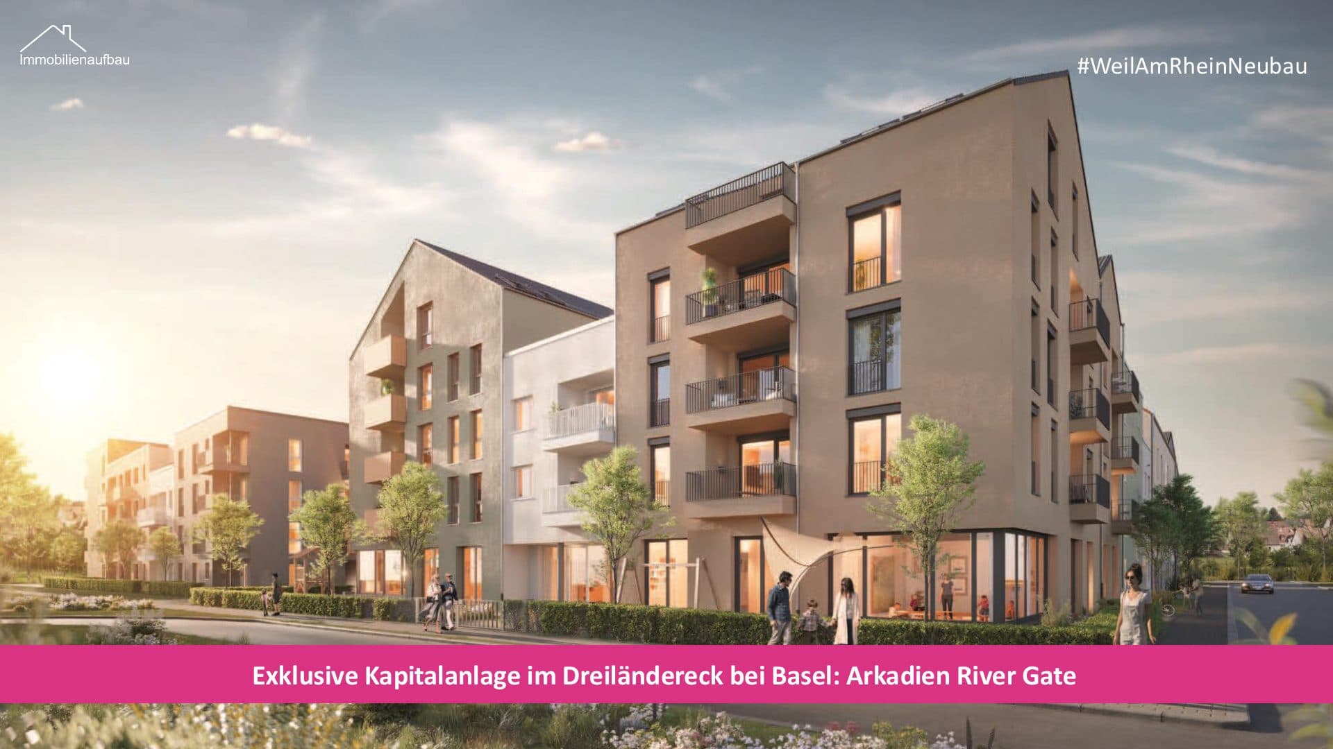 Kapitalanlage in Weil am Rhein - Arkadien River Gate – Objektbild